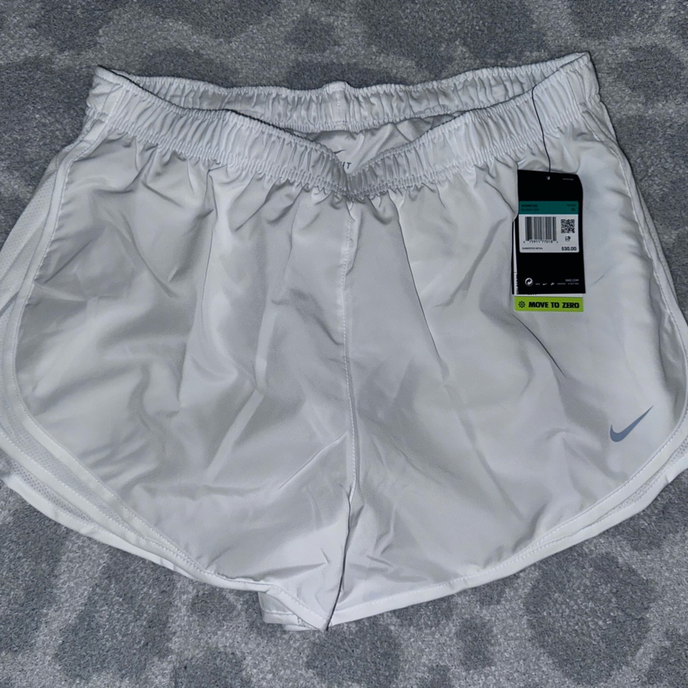 Nike Women's Athletic White Shorts